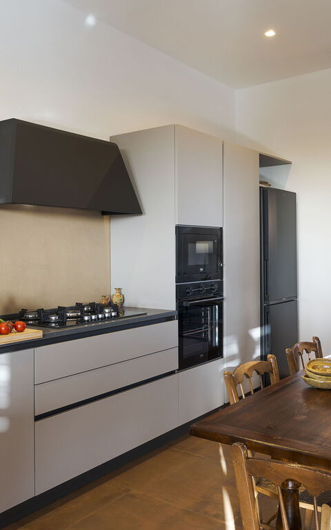 Villa Memà: Cucina, Sala da pranzo