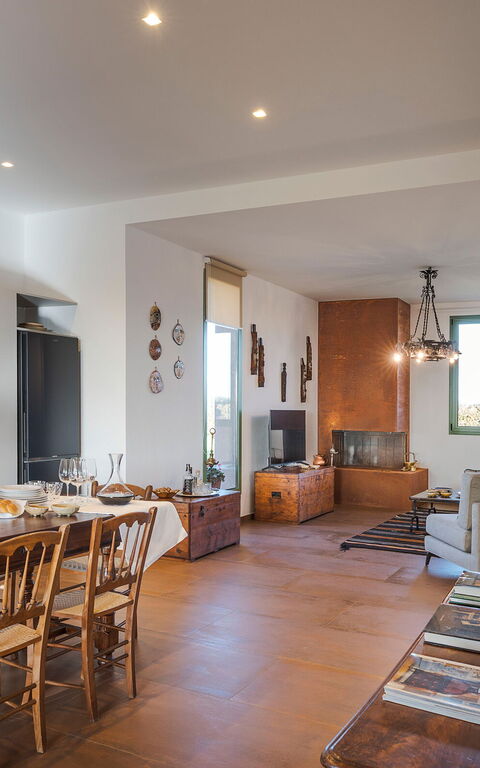Villa Memà: Cucina, Sala da pranzo