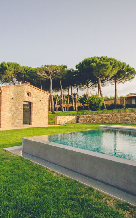 Villa Icario: all'aperto, Esterni, Giardino, Piscina