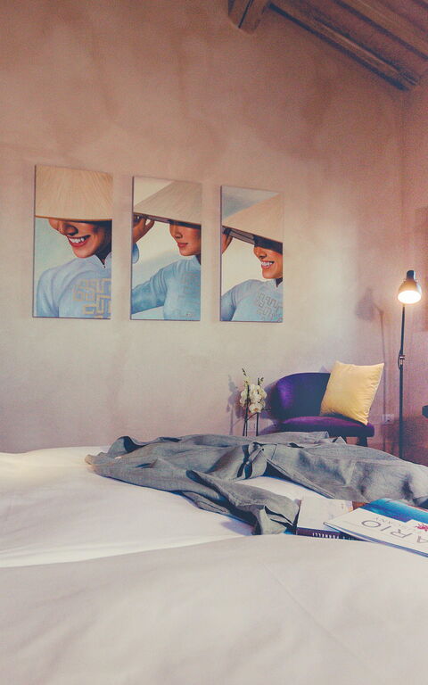 Villa Icario: Camera da letto