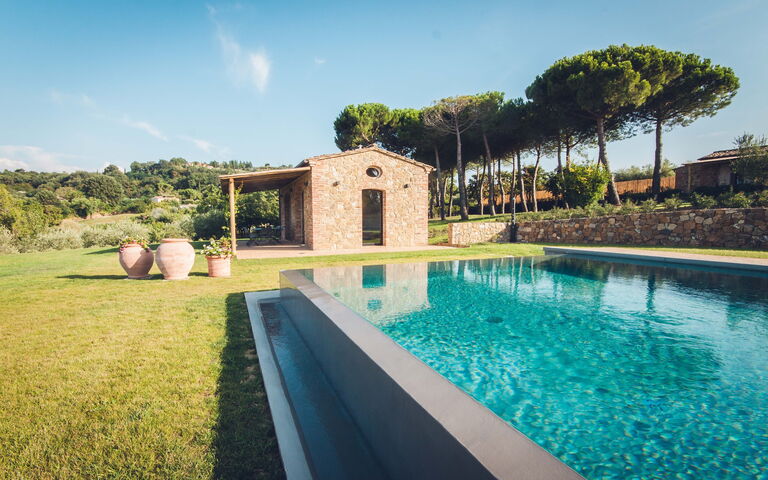 Villa Icario: all'aperto, Esterni, Giardino, Piscina