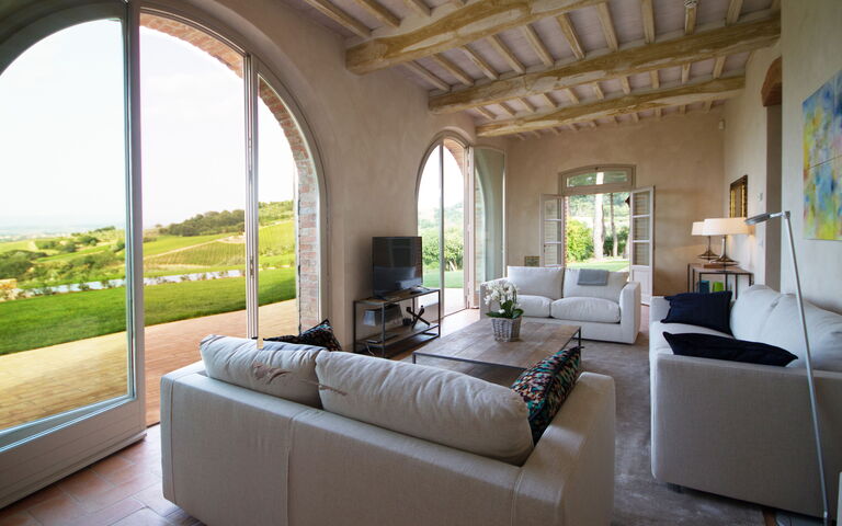 Villa Icario: Soggiorno