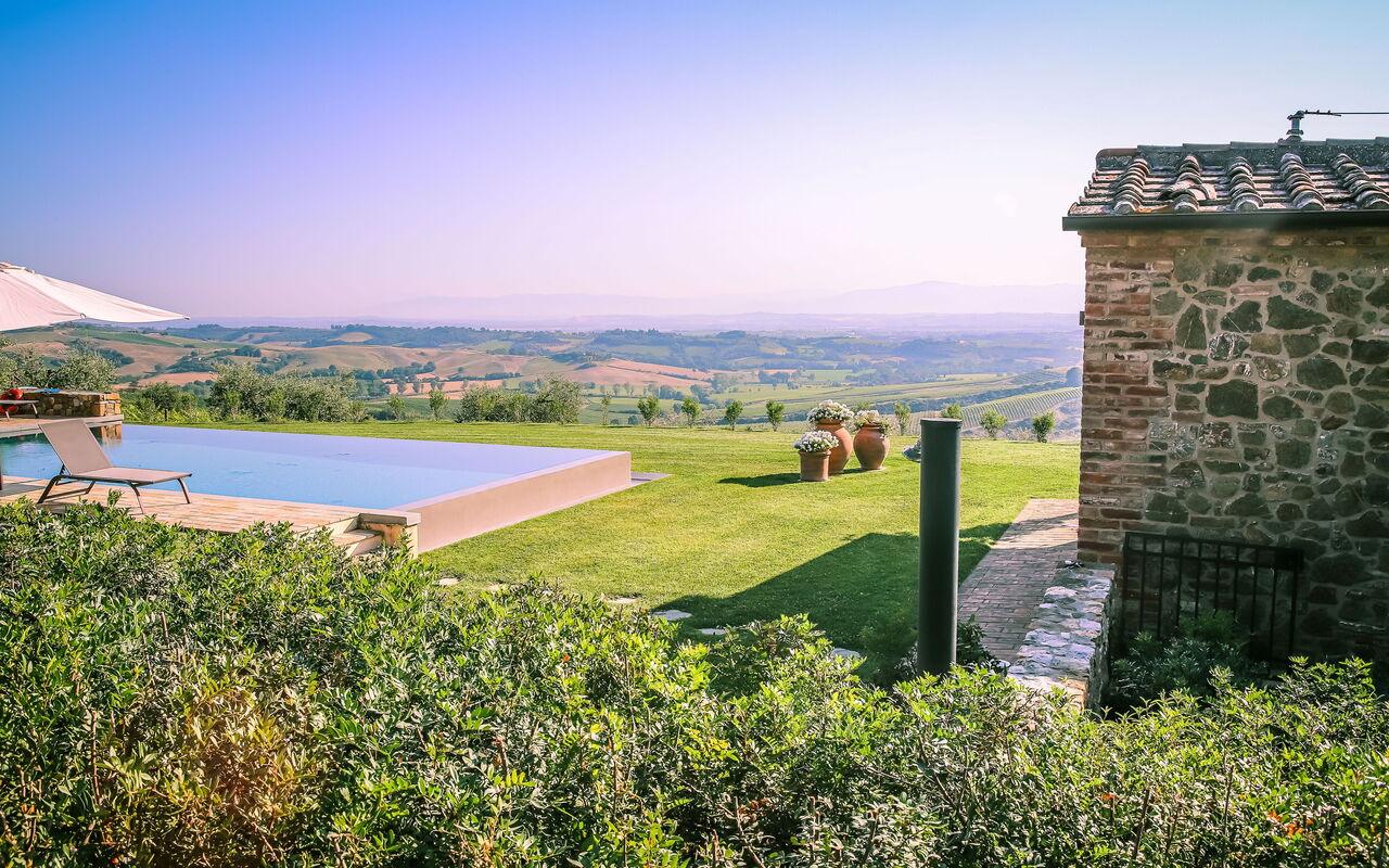 Villa Icario: all'aperto, Esterni, Giardino, Piscina, Vista Panoramica