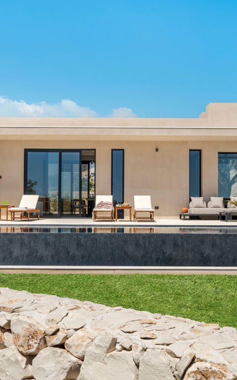 Eos Villa: all'aperto, Esterni, Giardino, Piscina