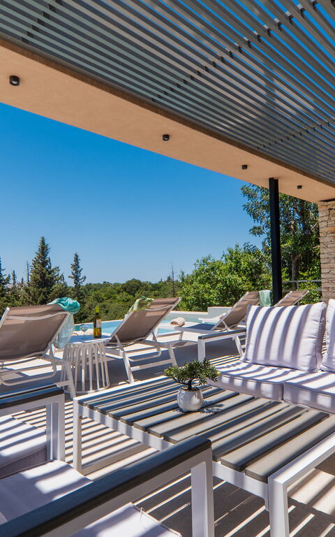 Villa Melia: all'aperto, Piscina
