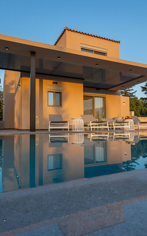 Villa Melia: all'aperto, Esterni, Piscina