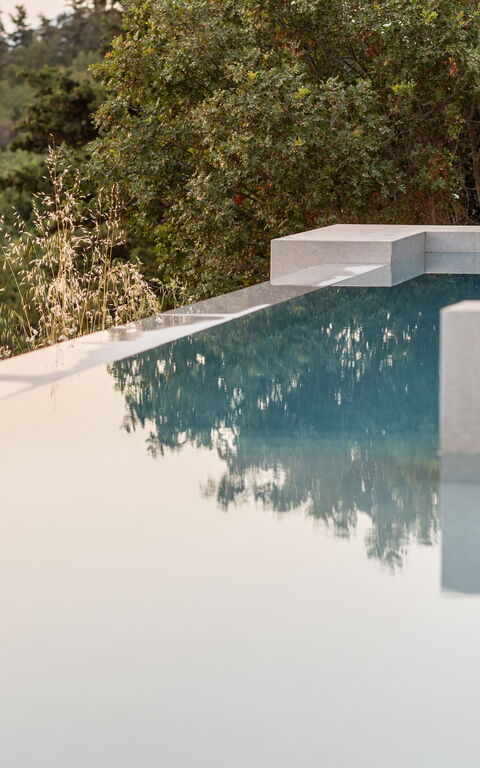 Villa Melia: all'aperto, Esterni