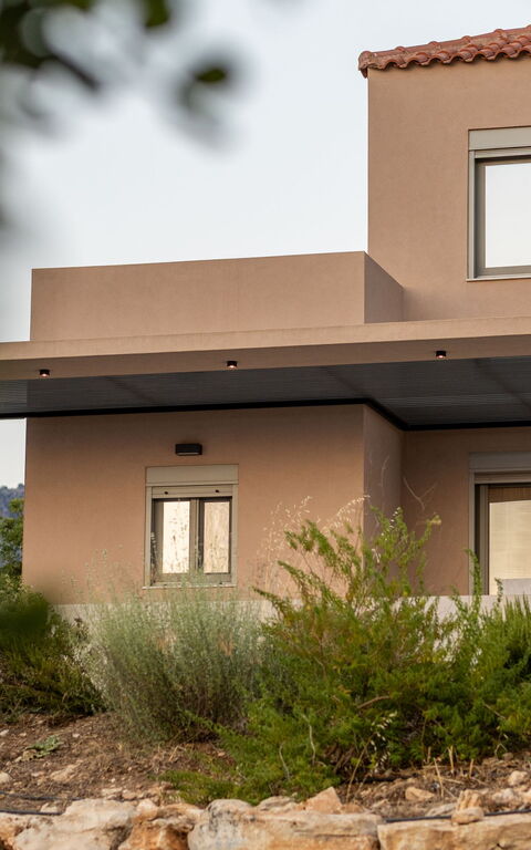 Villa Melia: all'aperto, Esterni