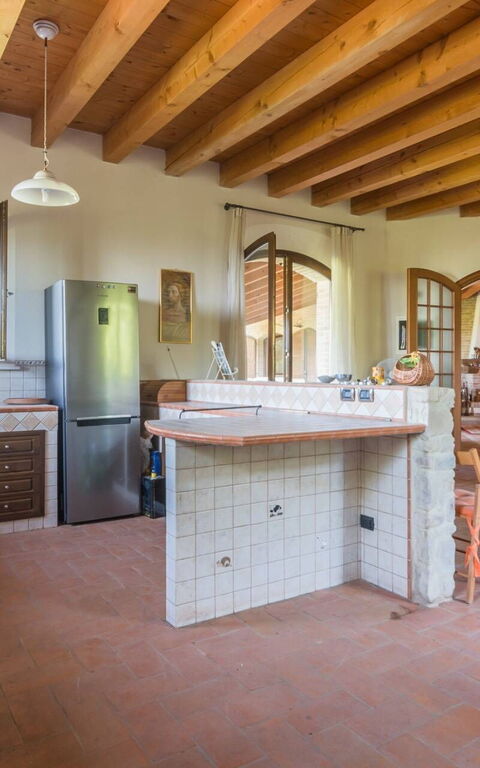 Villa Belvedere San Bartolo: Cucina, Sala da pranzo
