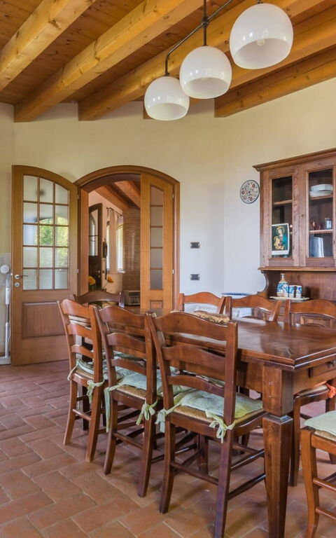 Villa Belvedere San Bartolo: Sala da pranzo