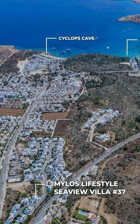 Mylos Lifestyle Seaview Villa #37: Vista Panoramica