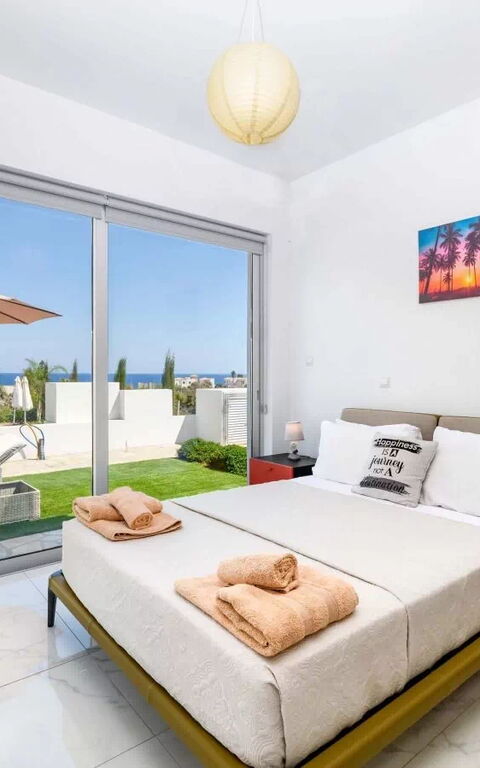 Mylos Lifestyle Seaview Villa #37: Camera da letto