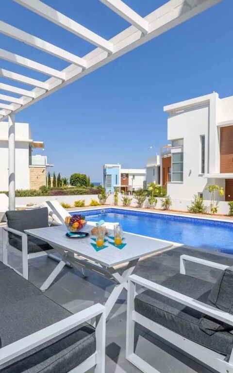 Mylos Lifestyle Seaview Villa #37: all'aperto, Esterni, Piscina