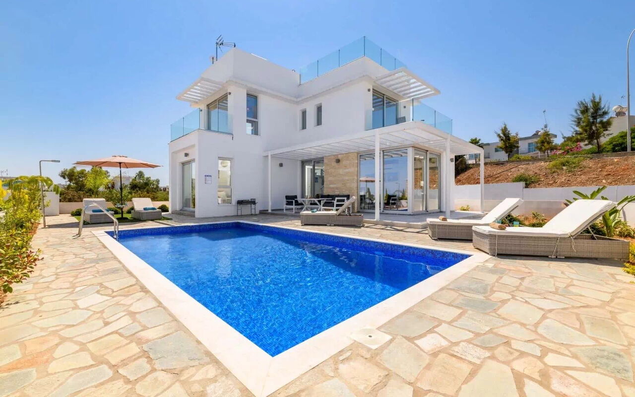 Mylos Lifestyle Seaview Villa #37: all'aperto, Esterni, Piscina