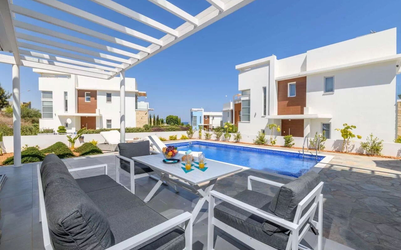 Mylos Lifestyle Seaview Villa #37: all'aperto, Esterni, Piscina