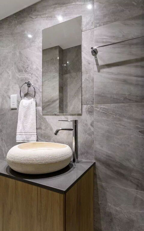 Serenity Seafront Villa: Bagno