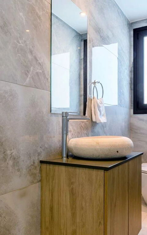 Serenity Seafront Villa: Bagno