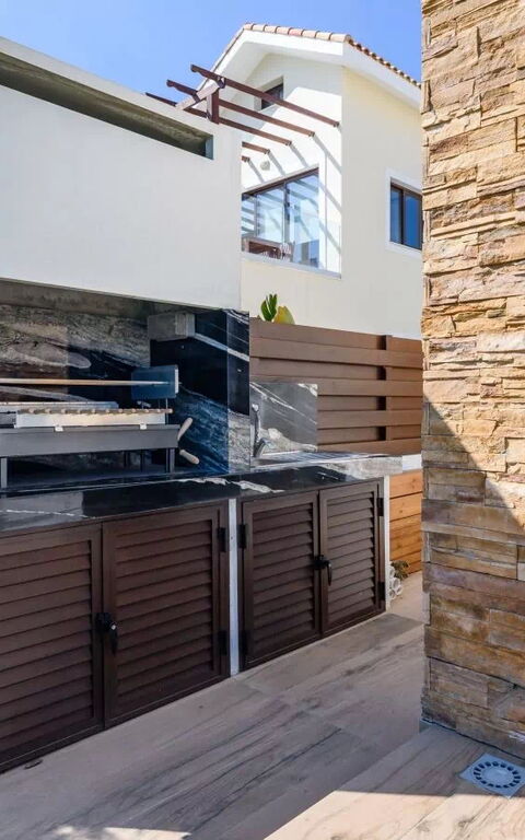 Serenity Seafront Villa: all'aperto, Balcone / Terrazza / Patio, Esterni