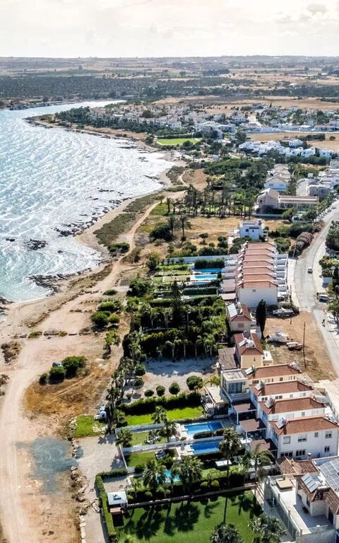 Aya Thekla Beach House: Vista Panoramica
