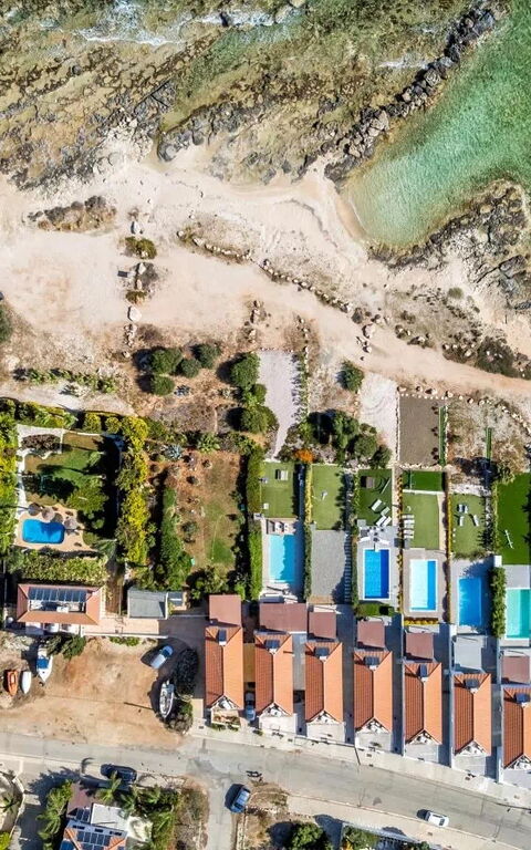 Aya Thekla Beach House: Vista Panoramica
