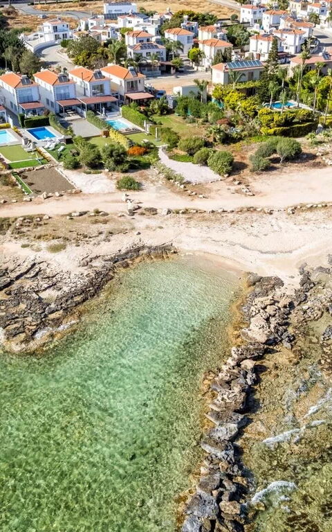Aya Thekla Beach House: Vista Panoramica