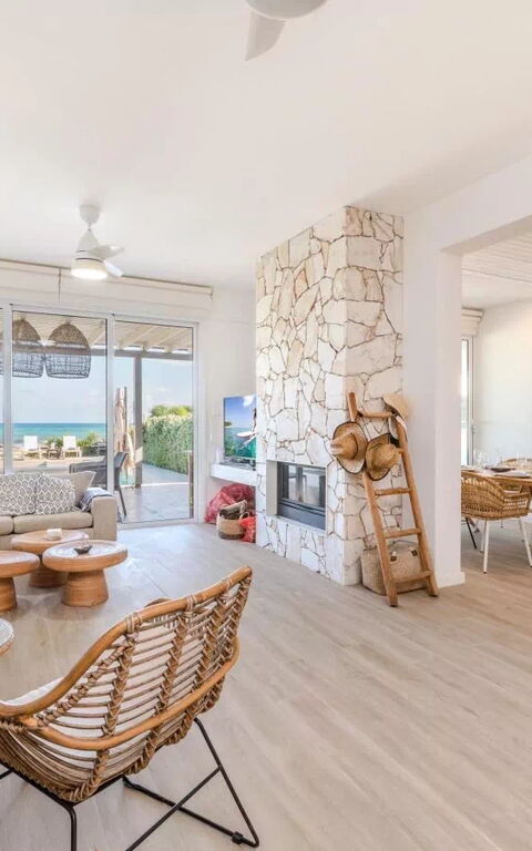 Aya Thekla Beach House: Soggiorno
