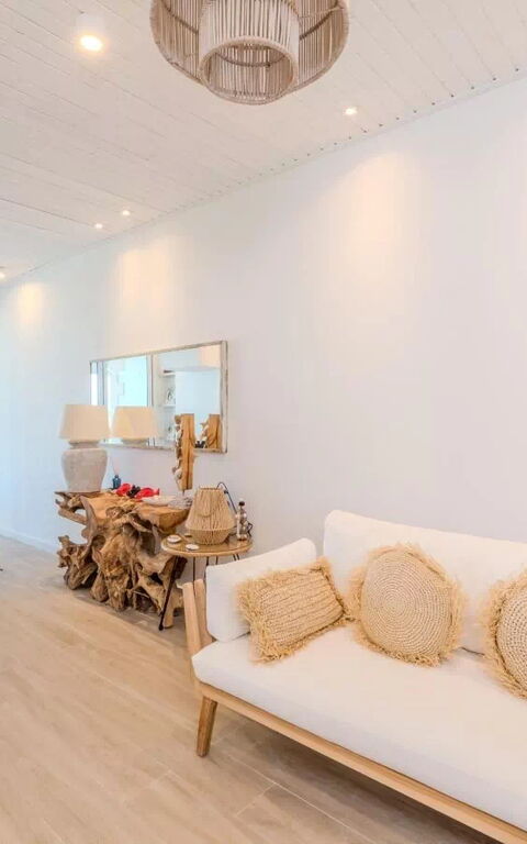 Aya Thekla Beach House: Soggiorno