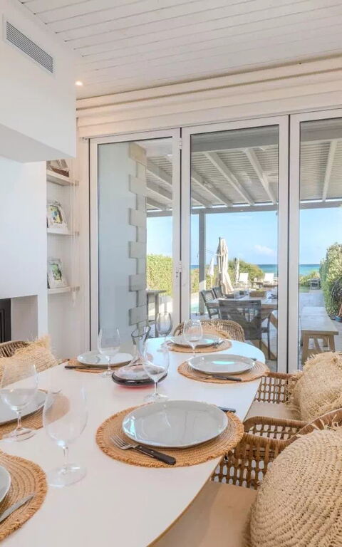 Aya Thekla Beach House: Sala da pranzo