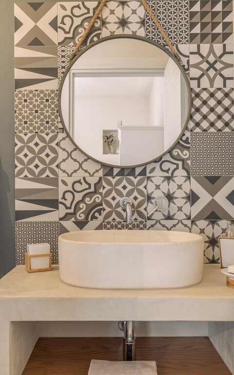 Villa Calanthia: Bagno
