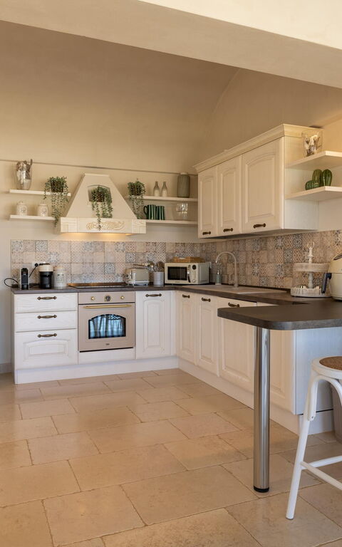 Villa Calanthia: Cucina