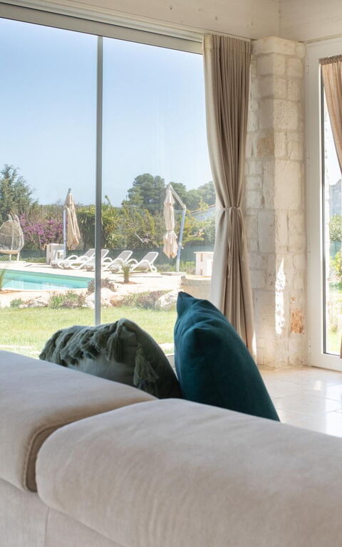 Villa Calanthia: Soggiorno