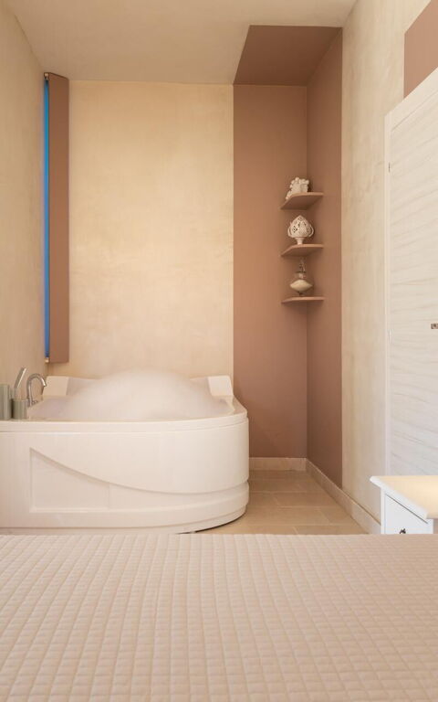 Villa Calanthia: Camera da letto