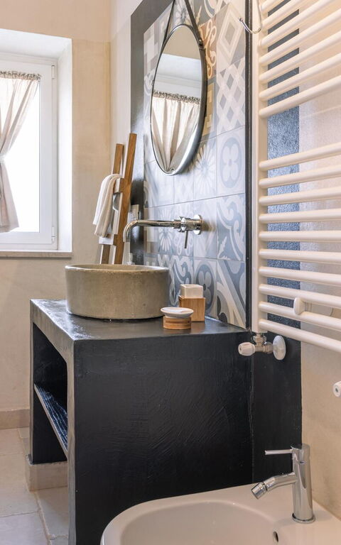 Villa Calanthia: Bagno