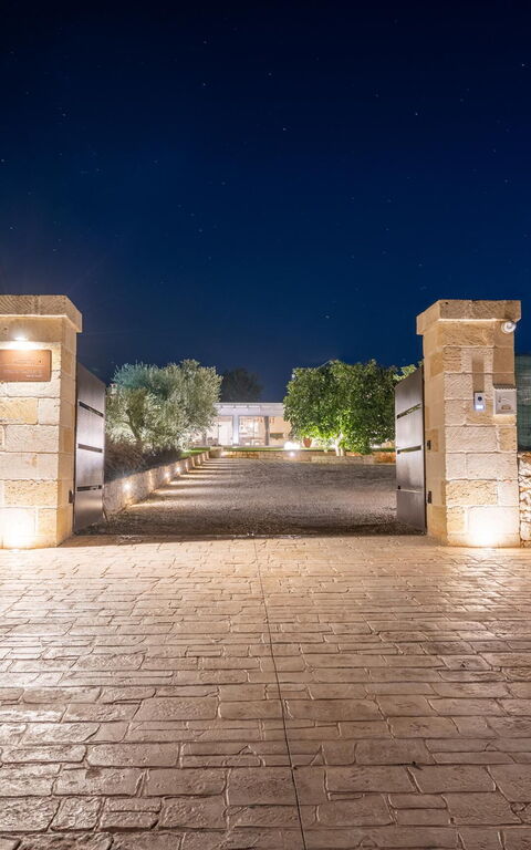 Villa Calanthia: Entrata Principale