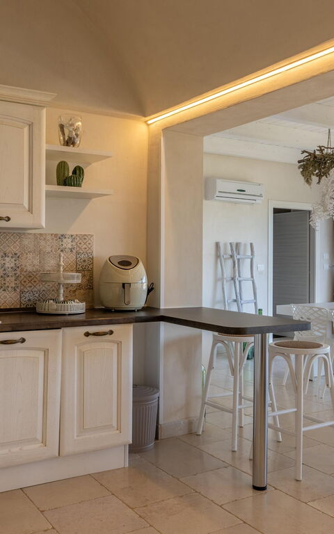 Villa Calanthia: Sala da pranzo, Soggiorno