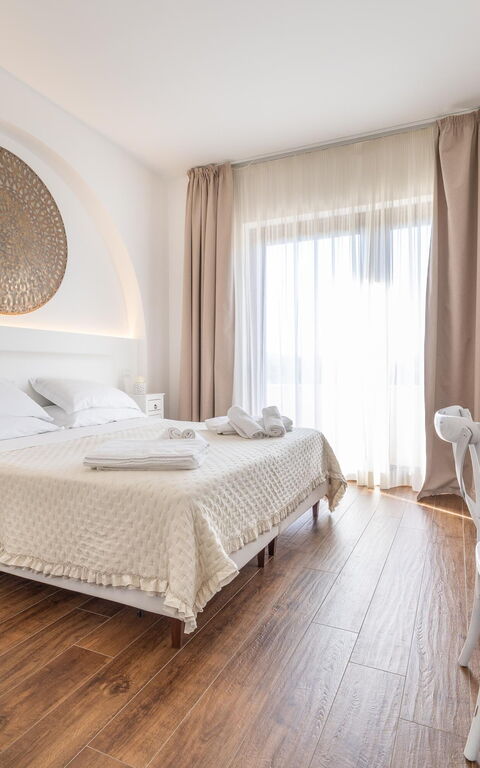 Villa Icaria: Camera da letto