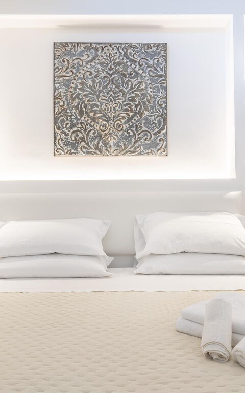 Villa Icaria: Camera da letto
