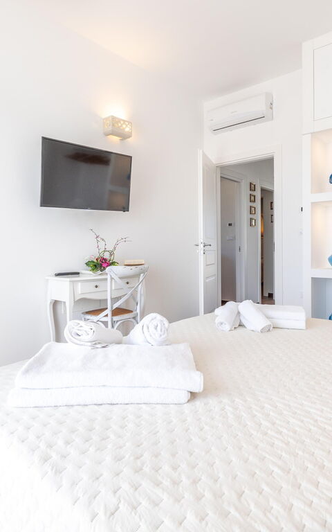 Villa Icaria: Camera da letto