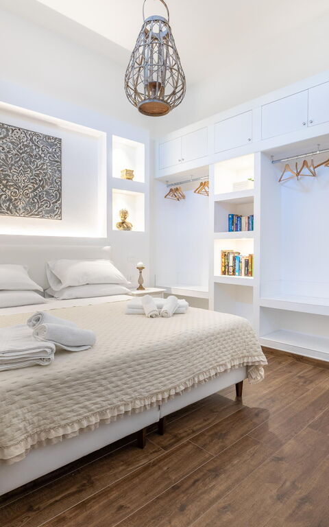 Villa Icaria: Camera da letto