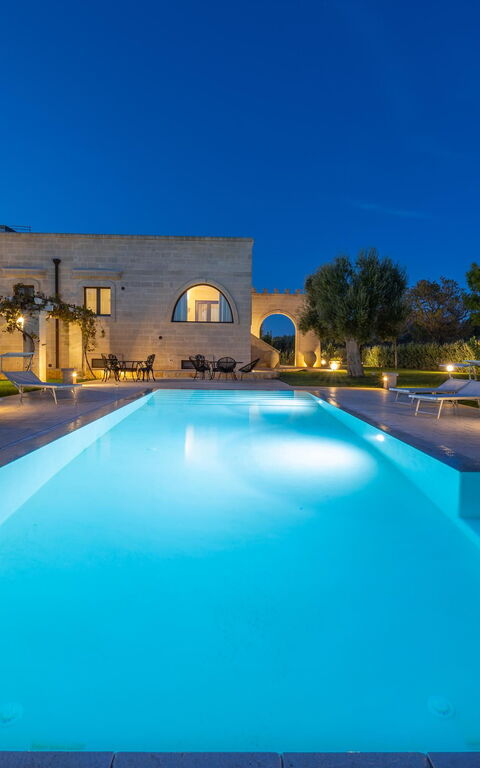 Villa Icaria: all'aperto, Esterni, Piscina