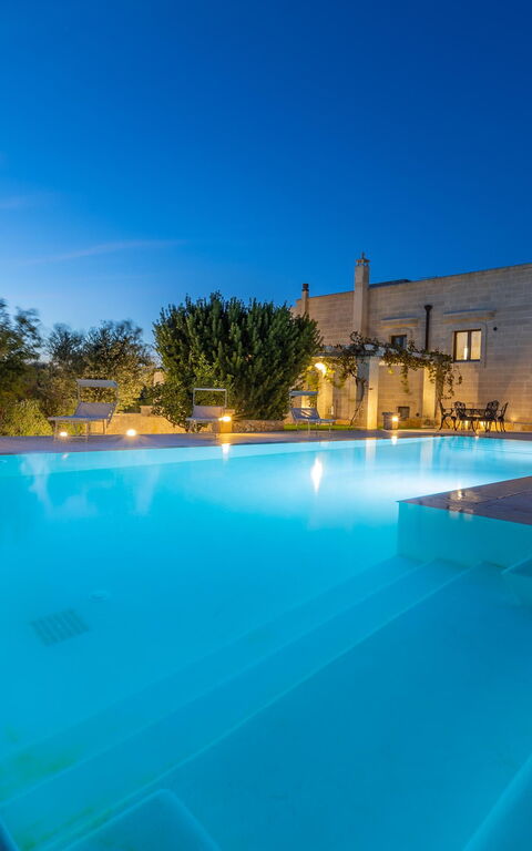 Villa Icaria: all'aperto, Esterni, Piscina