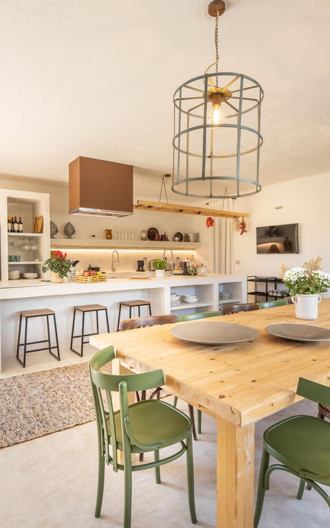 Villa Perla del Mare: Cucina, Sala da pranzo