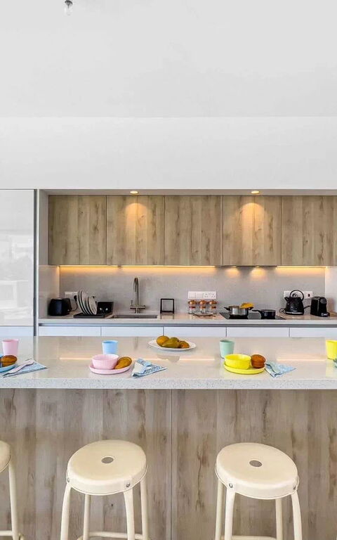 Azure Seaview- Garnet Villa: Cucina