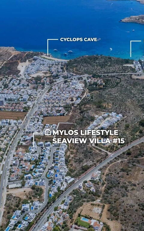 Mylos Lifestyle Seaview Villa #15: Vista Panoramica
