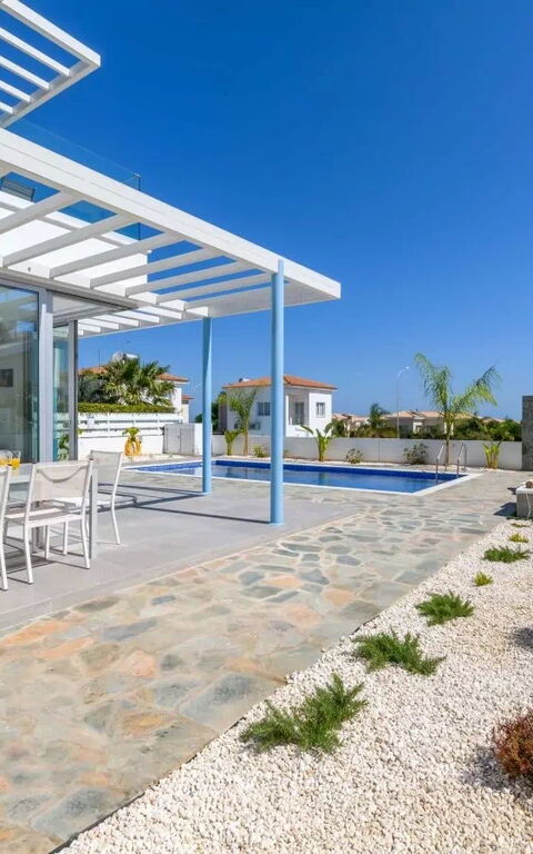 Mylos Lifestyle Seaview Villa #15: Balcone / Terrazza / Patio
