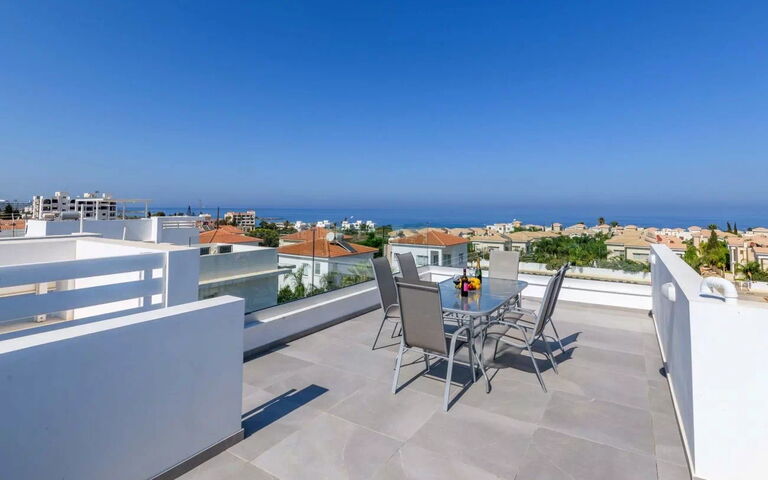 Mylos Lifestyle Seaview Villa #15: Balcone / Terrazza / Patio