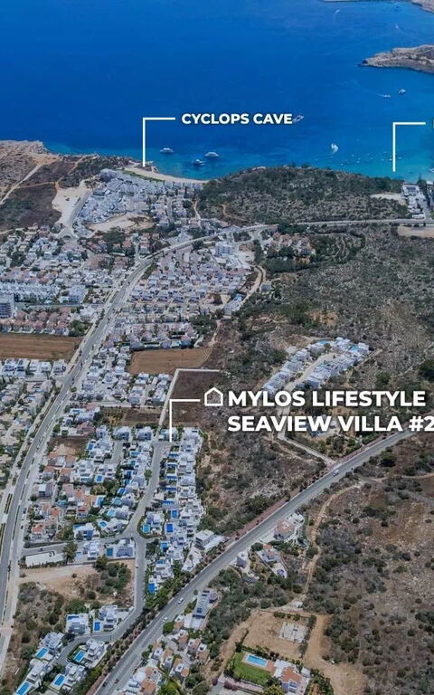 Mylos Lifestyle Seaview Villa #21: Vista Panoramica