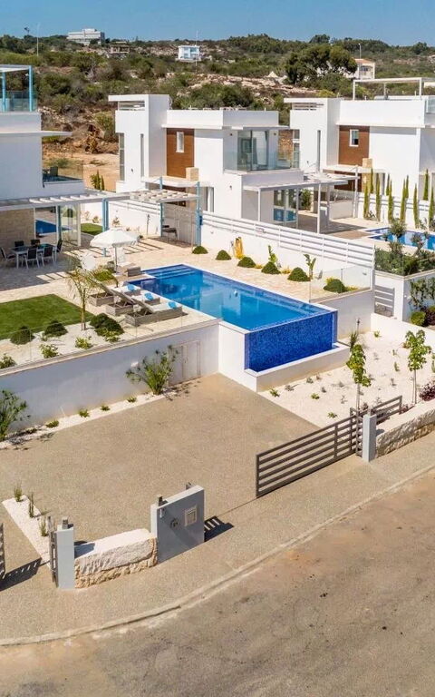 Mylos Lifestyle Seaview Villa #21: Piscina
