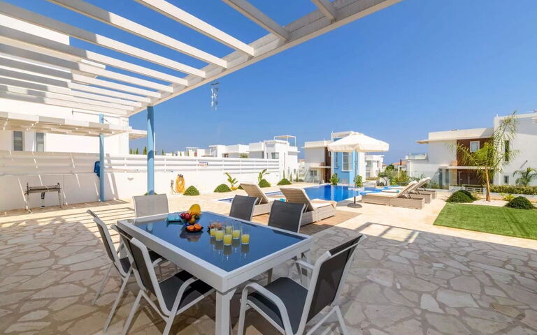 Mylos Lifestyle Seaview Villa #21: all'aperto, Balcone / Terrazza / Patio, Esterni, Piscina