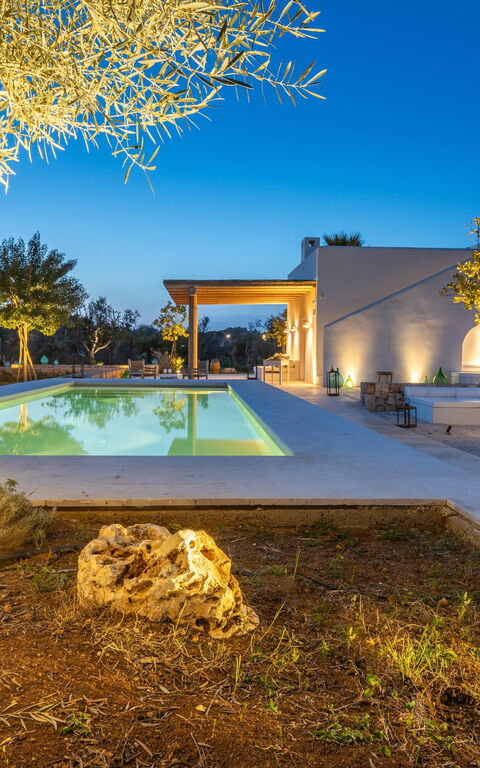Villa Panacea: Giardino, Piscina